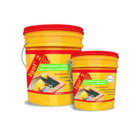 Igol® 2 é uma emulsão asfáltica dispersa em água, monocomponente, que apresenta a vantagem de poder ser aplicado em superfícies úmidas e secas, de fácil aplicação e alto rendimento.