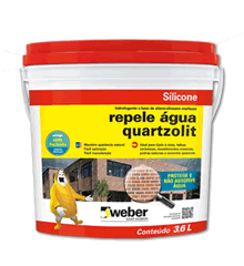 Hidrofugante de superfície à base de silano-siloxano disperso em água para fachadas.