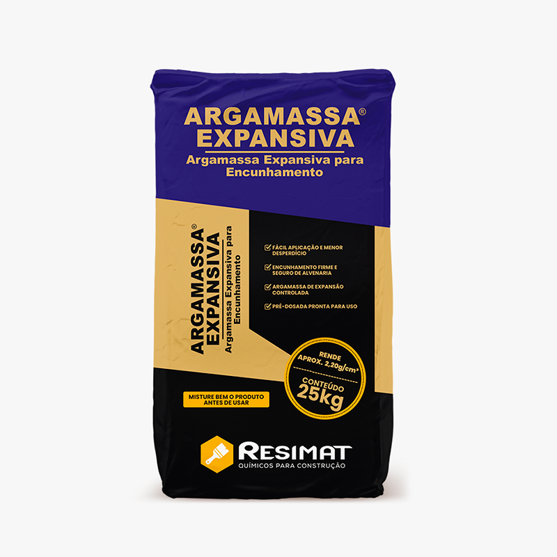 ARGAMASSA EXPANSIVA - RESIMAT